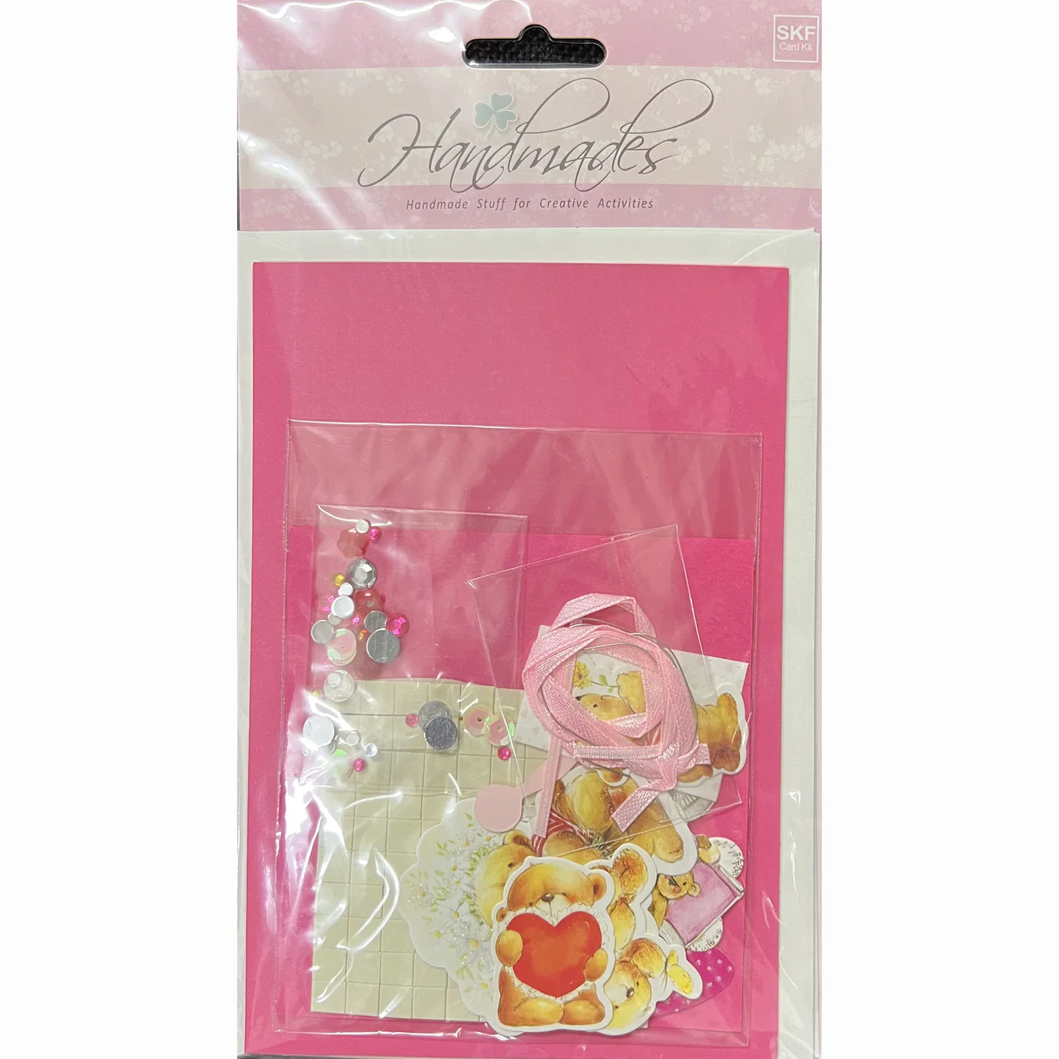 

Cute Bear Handmade Card Kit PK3 For DIY Crafts, Card Making