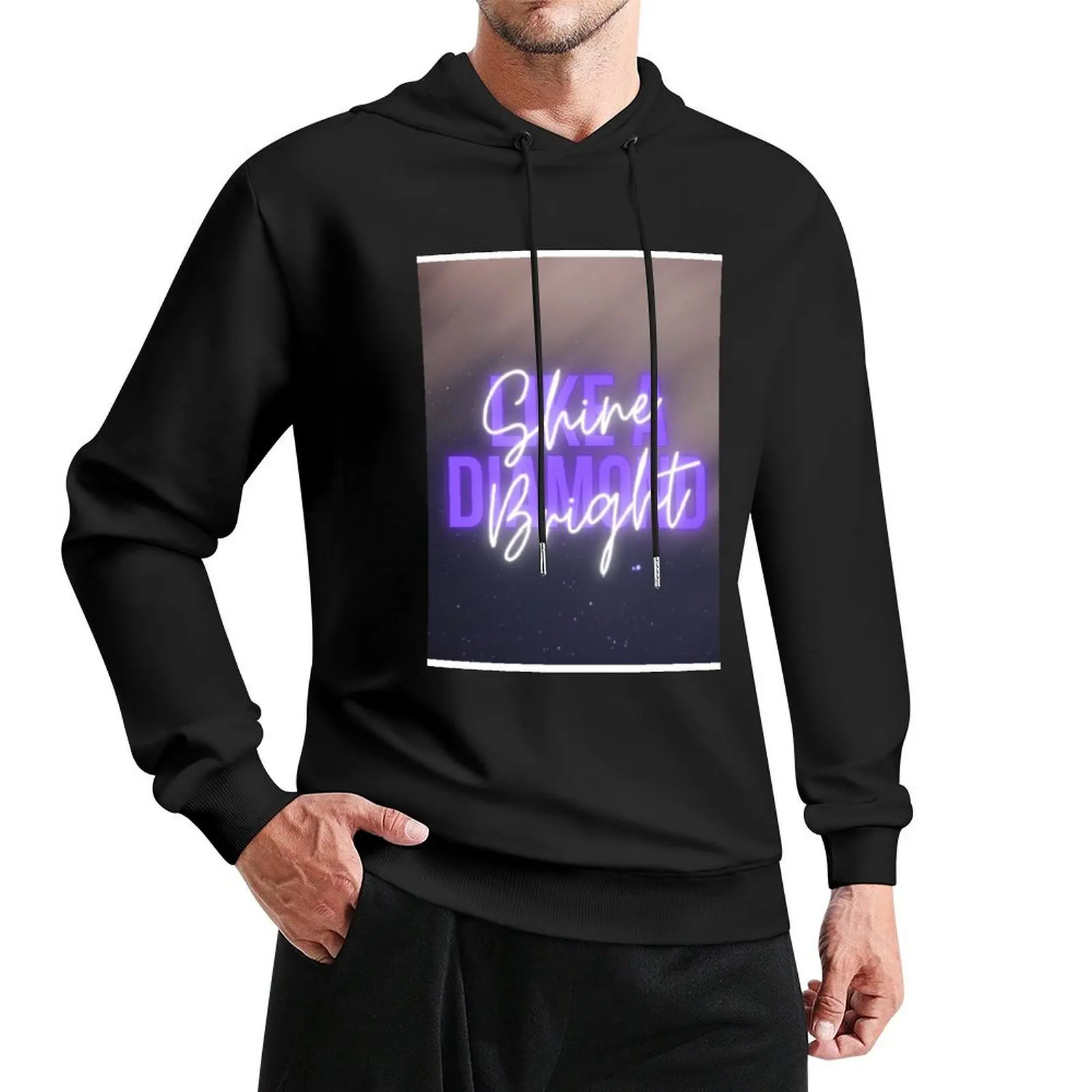 

Shine Bright Like Diamonds Pullover Hoodie winter clothes blouse autumn men's hoodies