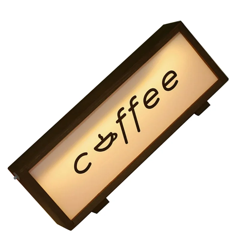 Prestazioni stabili: luce notturna in legno acrilico, cornice per foto, lampada da comodino per camera da letto, decorazione per il desktop di casa