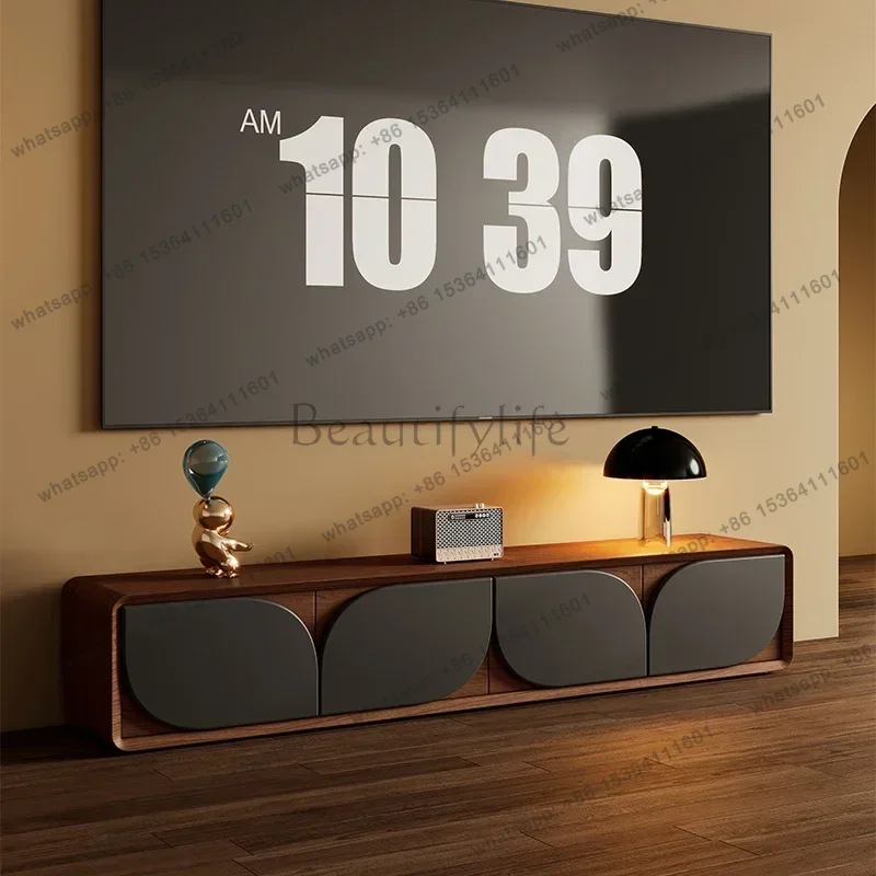 YJ Narrow Italian Simple Tv Cabinet Unique Classic Designer Modern Living Room Tv Stands Unique Mueble Televisor Furniture Home