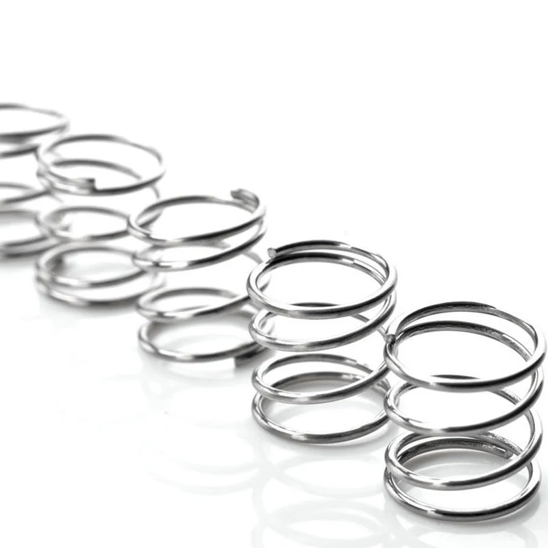 

Creamily 10Pcs/Lot Stainless Steel Compression Spring Return Spring Steel Wire Diameter 0.8mm Outside Diameter 10mm Length 40mm