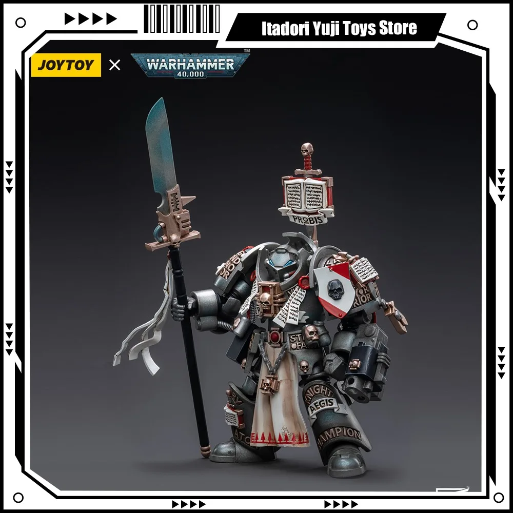 [Pre-Order]JOYTOY 1/18 Action Figure Warhammer 40K GreyKnights Terminator JaricThule Anime Model Collection Toy Children's Gifts