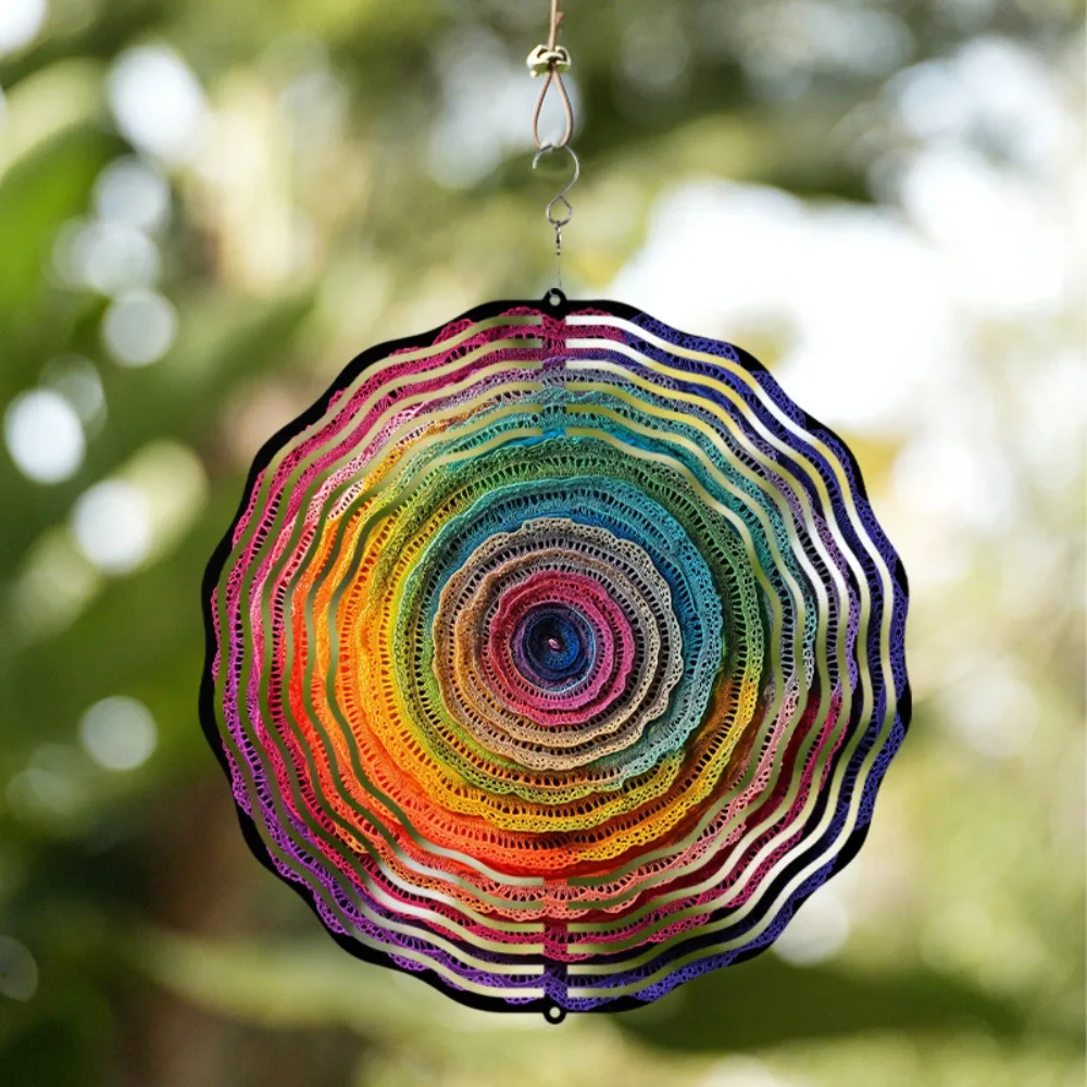 

Outdoor Wind Chimes Garden Art Hanging Pendant Patio Decor Unique Valentine Gift Housewarming Ornament Yard Decoration