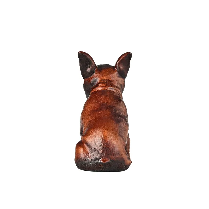 

Креативные настольные украшения из массива дерева с резьбой в виде милых щенков, домашние поделки