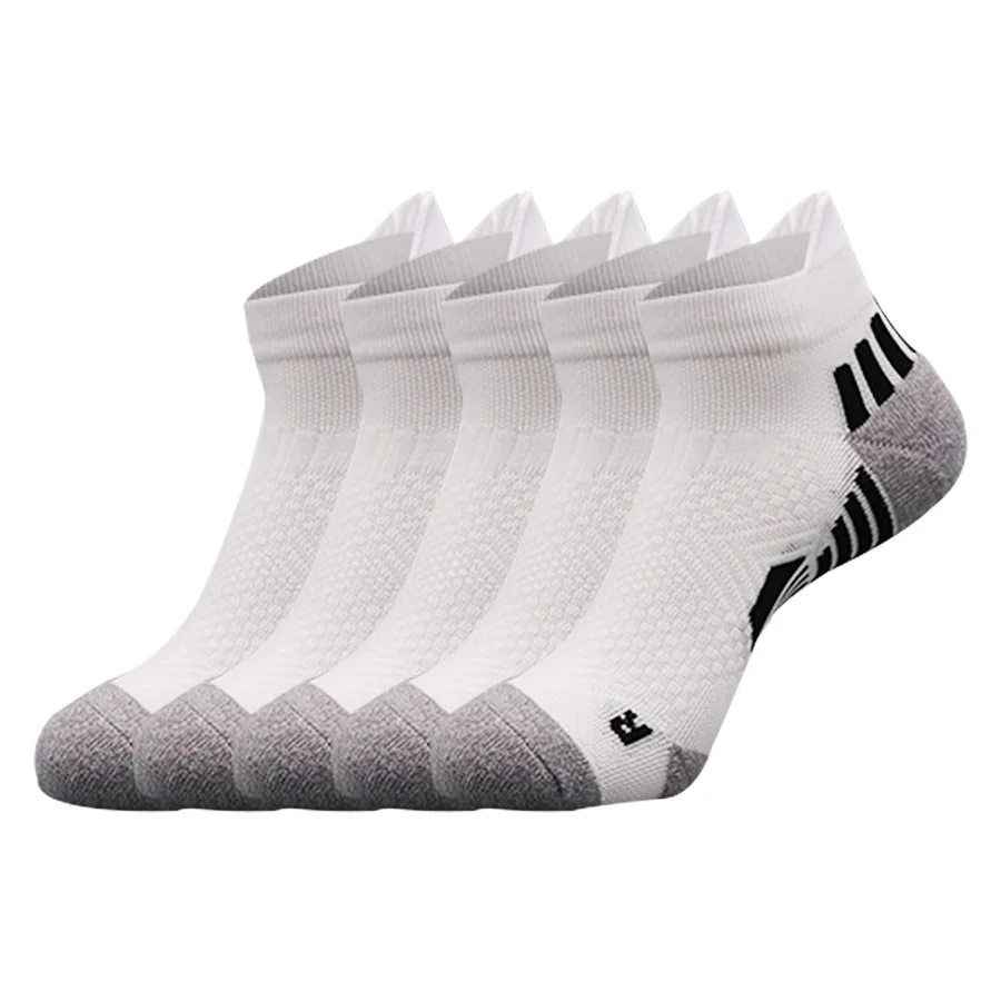 

Pack of 5, Pack of Running Marathon Compression Socks Outdoor Fitness Sports Socks Adult Towel Bottom Breathable Sw
