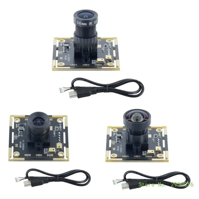 High Resolution 2MP USB Camera Module Global Shutter 120FPS for Recognition