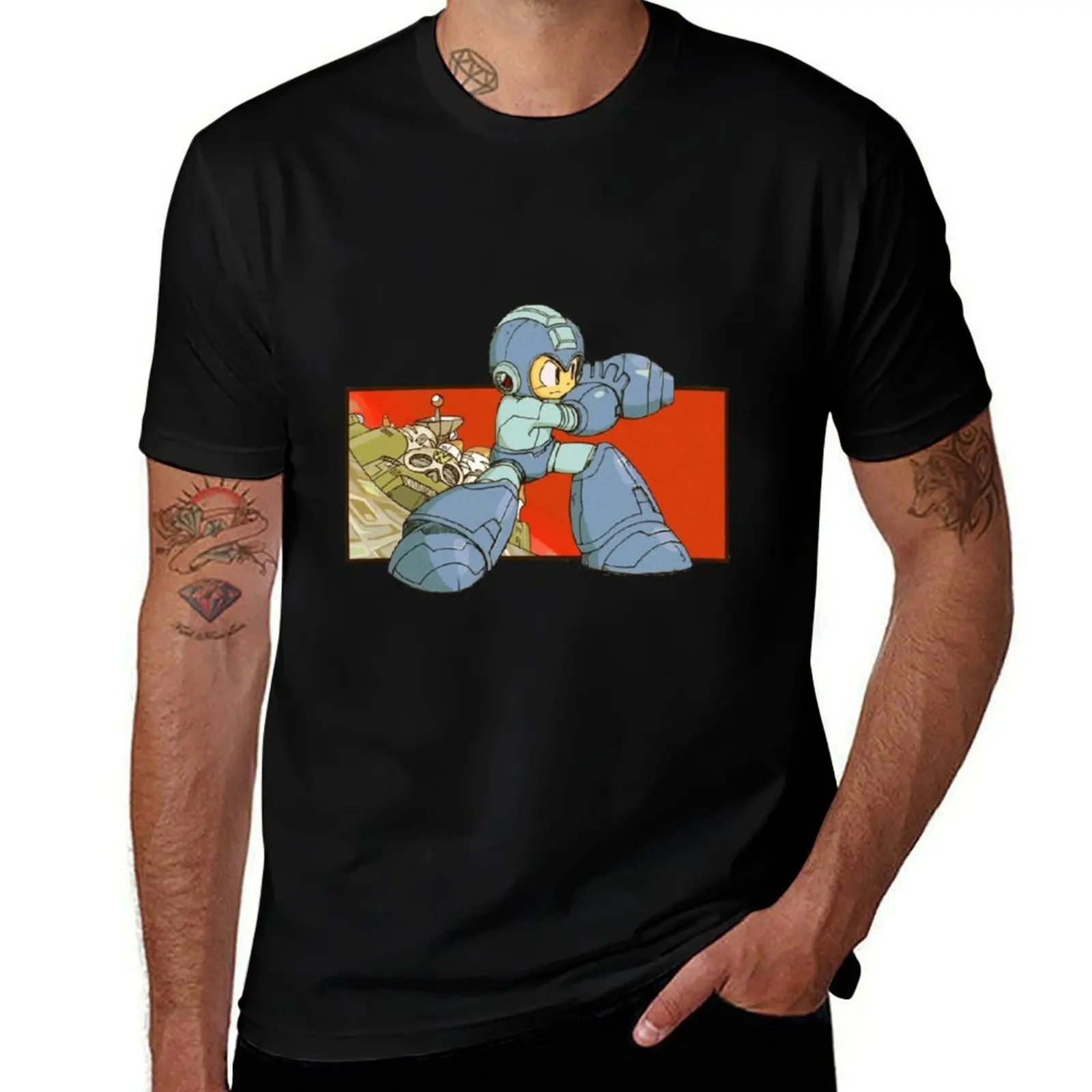 Megaman OTA T-Shirt Big and Tall Loose Fit T-Shirt