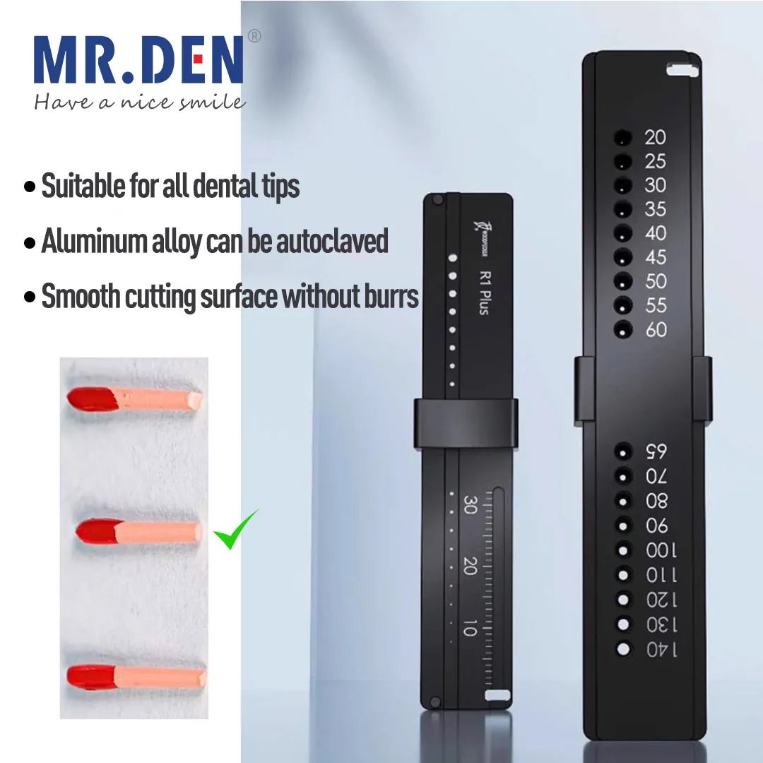 1pcs High Quality Dental Tip Trimmer Endodontics Measuring Ruler Table Cutter High Temperature Sterilization Tools for Dentistry