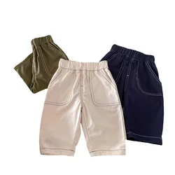 Kids Pants For Boys Girls Casual Sport Children's Trousers Korean Style Spring Toddler Baby Outfit with Pockets 6M-5Years 2024