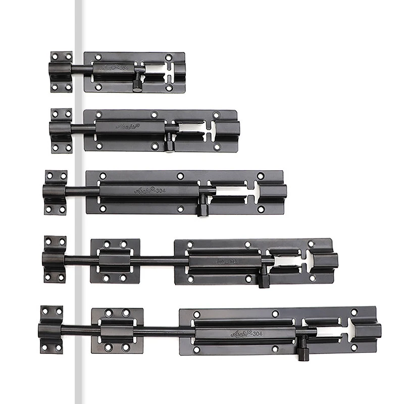 

1PCS Household Wooden Doors Old-fashioned Doors Stainless Steel Generous Pins Simple Anti-theft And Secure Door And Window Locks