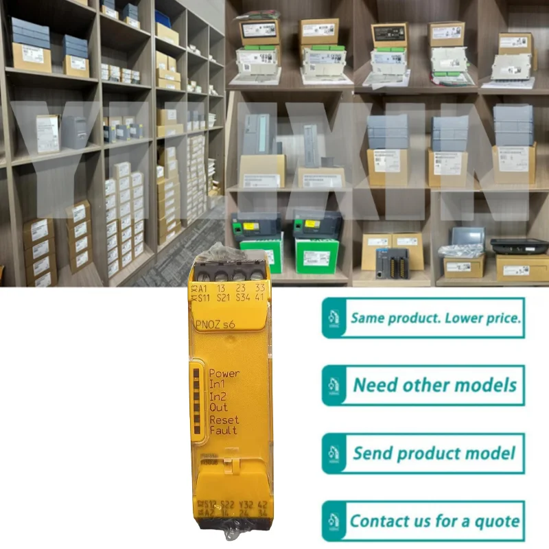 

New Original PNOZ S6 750106 Safety Relay