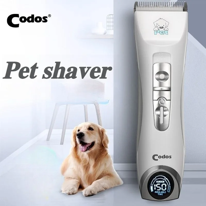 

Dog Clipper Rechargeable Dog Grooming Equipment Low Noise Professional Pet Hair Trimmer Safe and Long Endurance Pets Products