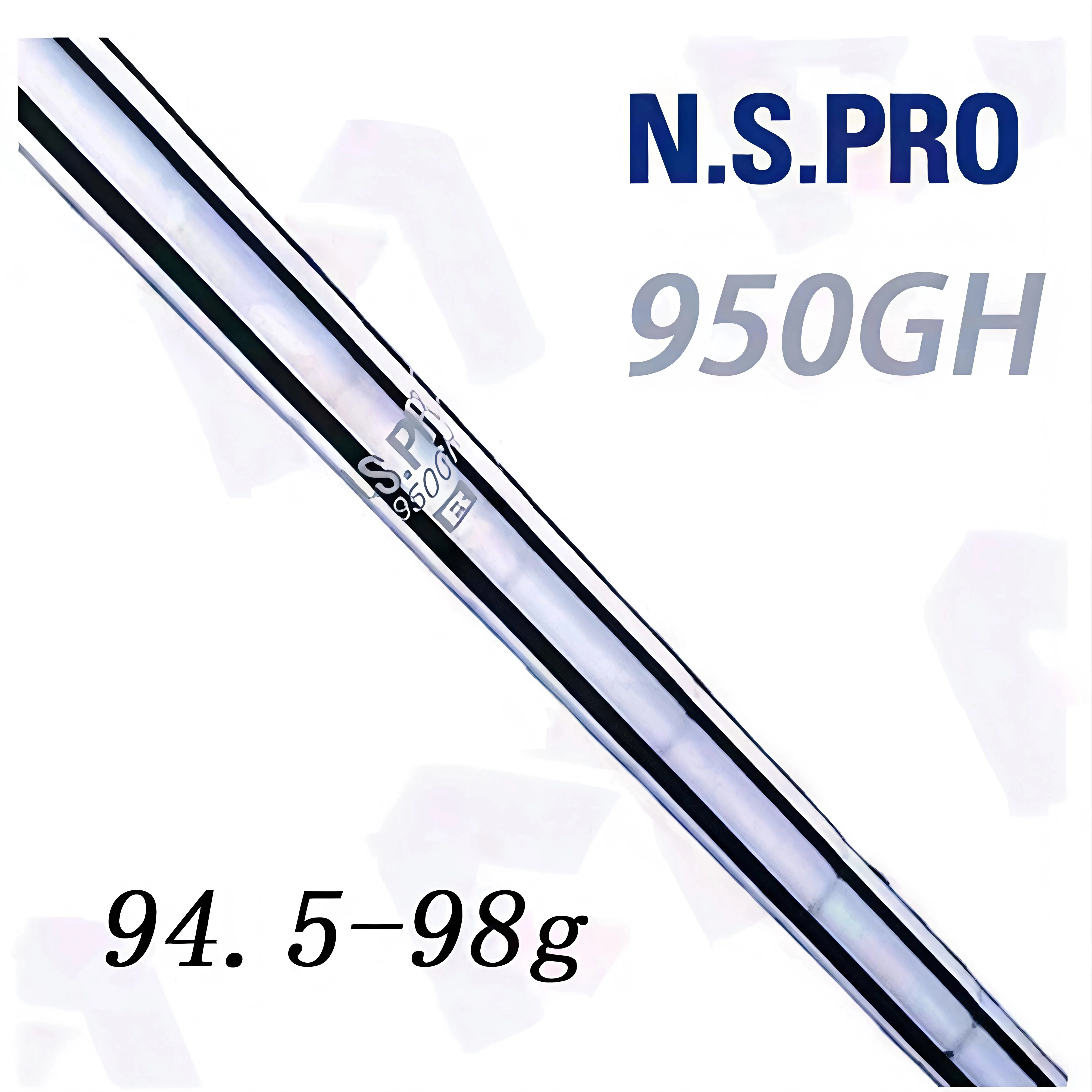 7-Piece Set of Golf Iron Shafts N.S.Pro 950 Neo Steel Shafts (Suitable for Wedges and Irons), R/S Hardness, Tip Diameter 0.355inch Mm.