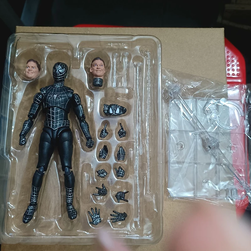 CT スパイダーマン 3 トビーマグワイアアクションフィギュア CT バージョンスパイダーマン 14 センチメートルアニメ置物 Pvc 像モデルコレクション人形デコラギフト