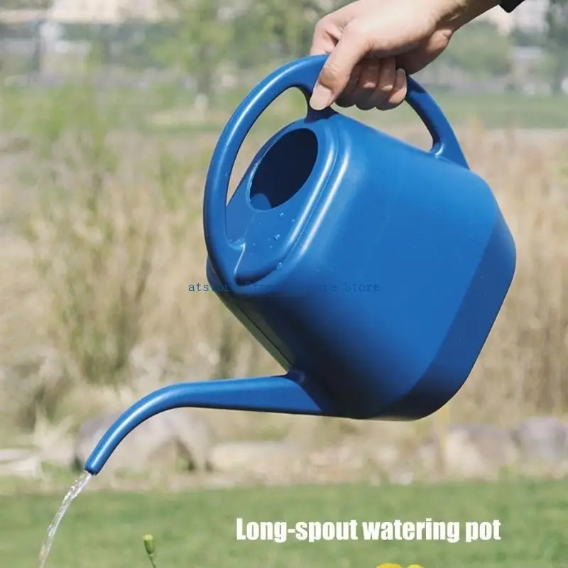 

H37D 4L Plastic Watering Can Garden Watering Can Watering Flower Watering Can Replace