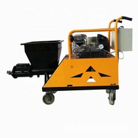 511 Electric Fireproof Coating Putty Plastering Machine  Concrete Cement Spraying Machine