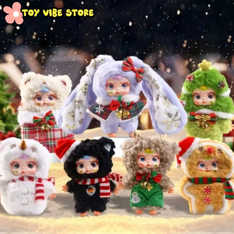 

Новая рождественская серия Mm Milk Candy, слепая коробка, игрушки, кавайная виниловая плюшевая сумка, кулон, фигурка, кукла-сюрприз, рождественский кулон, подарки