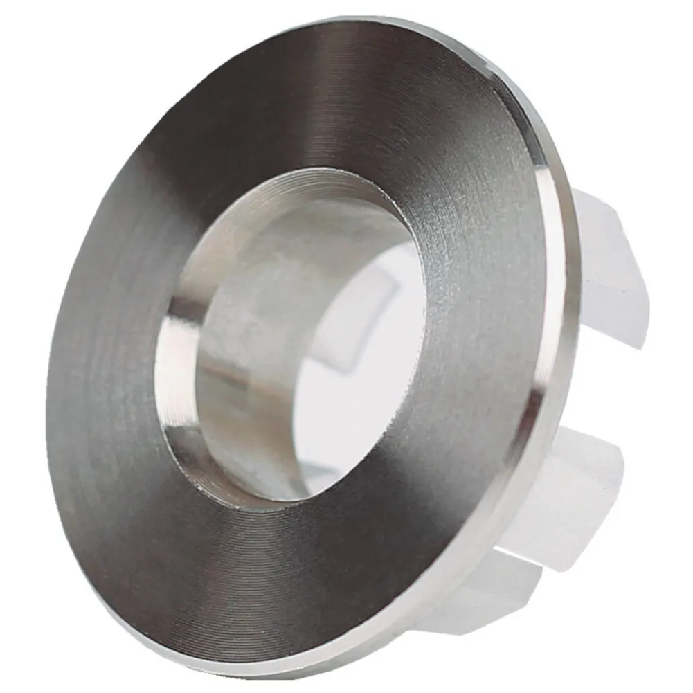 Stainless Steel Overflow Cover Bathroom Repair Stainless Steel And ABS Wear Resistant Easy To Install For Sink