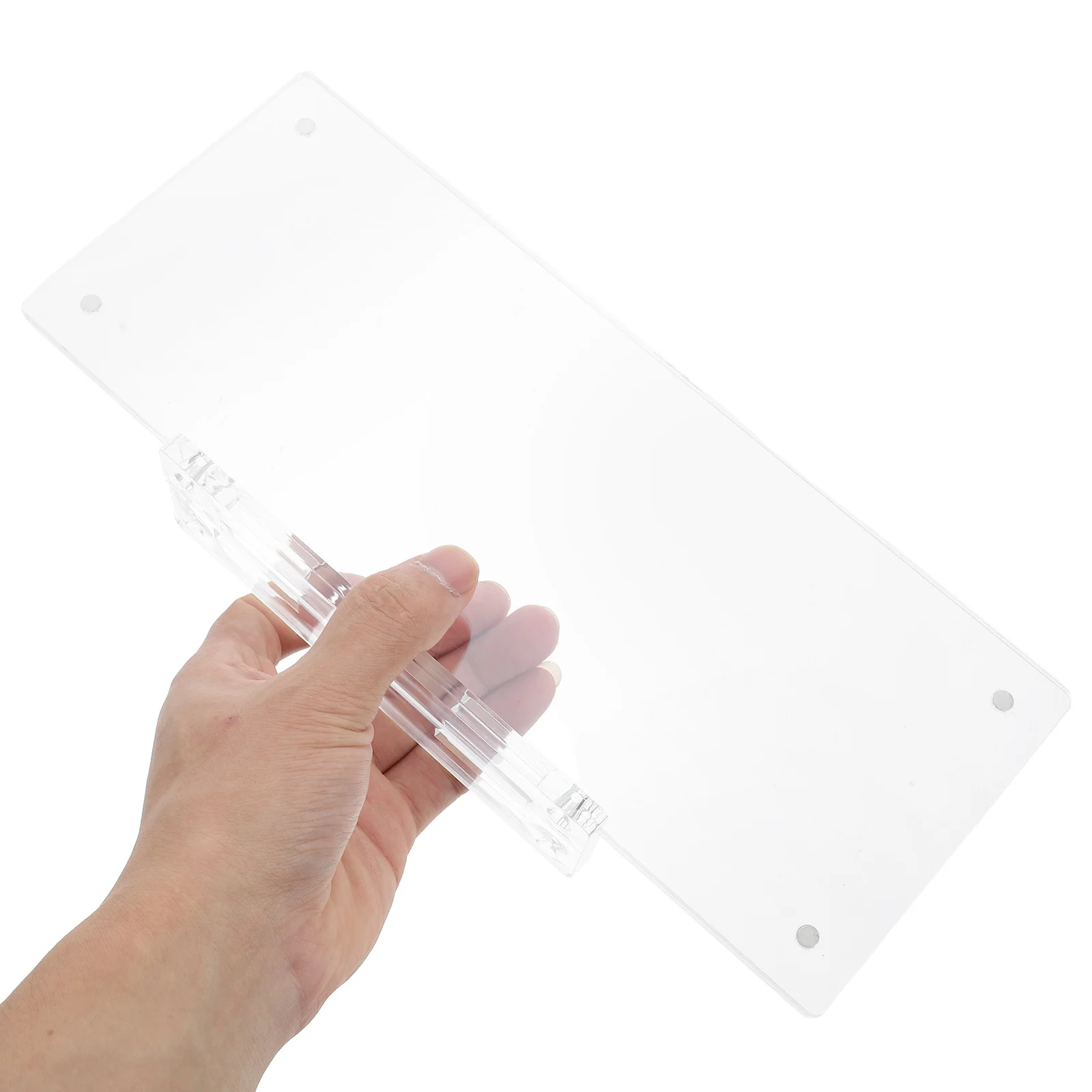 

Acrylic Office Door Sign Double Sided Display Replaceable Insert Modern Wall Mounted Name Plate for Business Office Signage