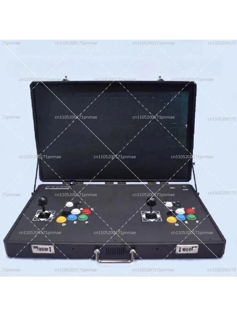 27-Inch Retro Arcade Machine Home Game Console with Joystick and Wireless Controller All-in-One Classic Arcade Cabinet