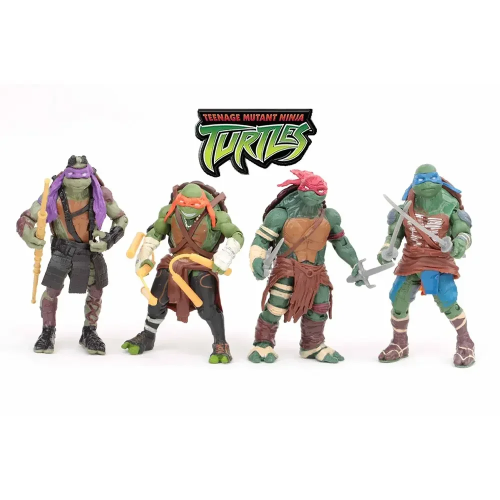 4 pièces-6 pièces tortues Ninja film dessin animé Version Raphael poupée figurine modèle anniversaire jouets