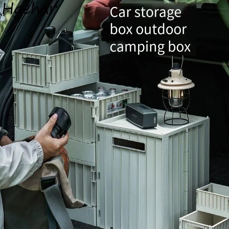 Storage Box Outdoor Camping Large Capacity Organizer Household Portable Multi-function Bedroom Durable Folding Wardrobe Newly