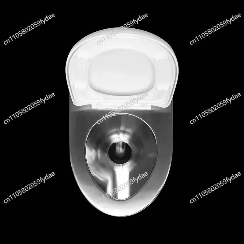580Mm Kuger Durable Tank Toilet Integrated Marine Stainless Steel Toilet