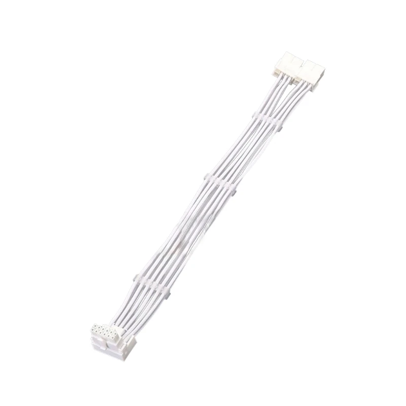 2x 8Pin Female to 12VHPWR PCIE 5.0 16Pin ATX3.0 Modular Cable for RTX40 Series Graphics Cards Reliable Connection Cord E65C