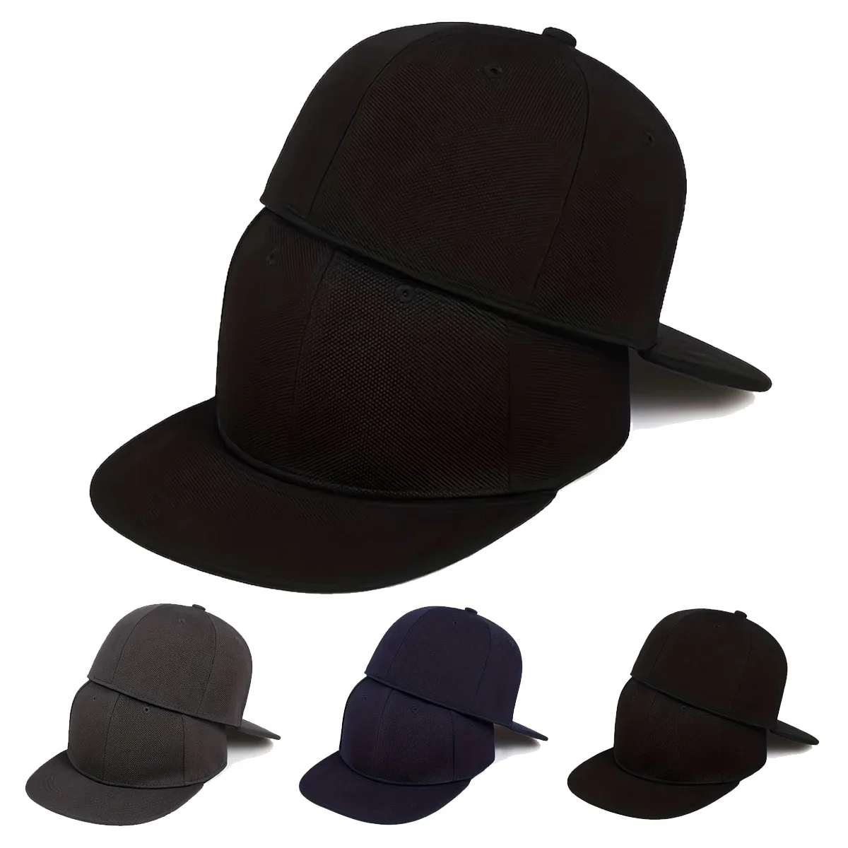 Unisex Rear Sealing Solid Color Hip-hop Hats Spring Autumn C