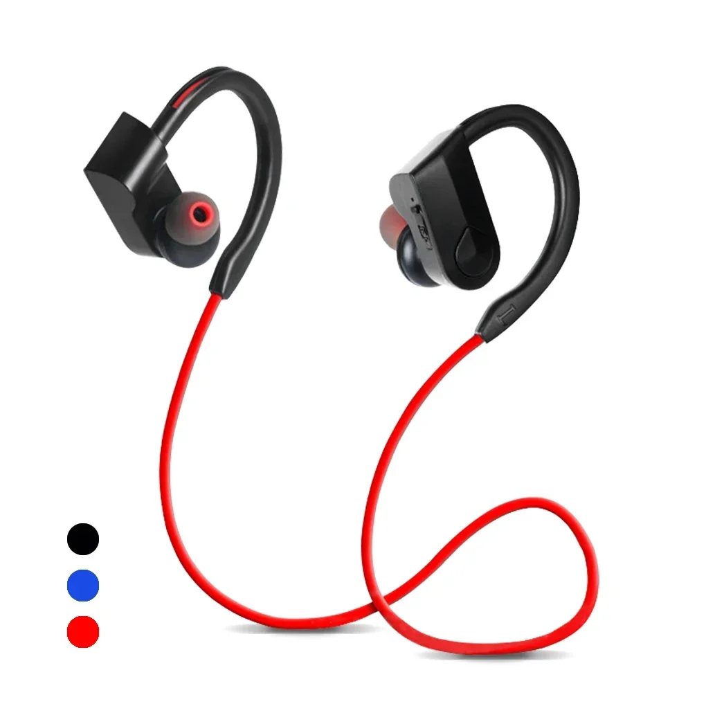 K98 Fones De Ouvido Sem Fio com Microfone, Compatível Bluetooth, Esporte Headphone, Auricular com Cancelamento de Ruído, Apto para iPhone 11, 12, Xiaomi