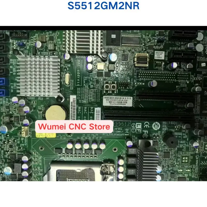 Second-hand test OK S5512 LGA 1155 Server Motherboard S5512GM2NR If You Need Other Specifications, Please Consult