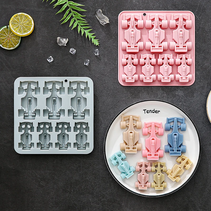 7 Bölmeli Yarış Arabası Siliko - Silicone Cake Mold incelemesi ve fiyatı