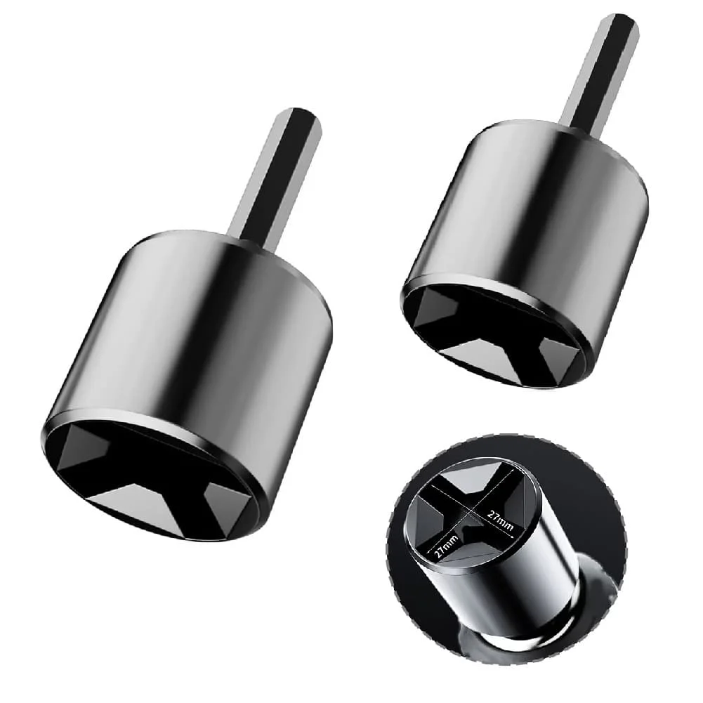 For Tire Changes Alloy Sockets Socket Adapter Tire Changes Black Rust Resistant Tool Set Socket 3-second Operation