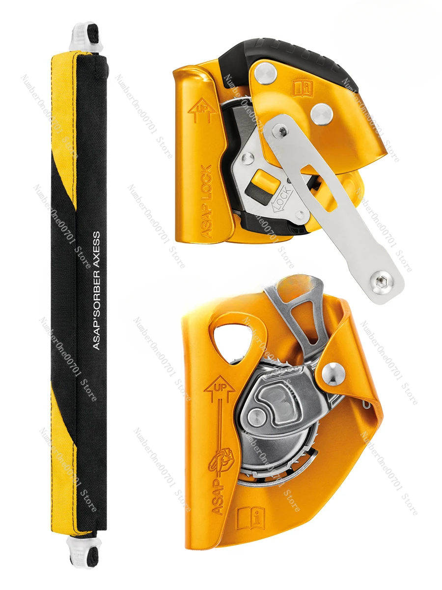 Mobile Emergency Rope Clamp B071ba Rope Rescue Double Backup with Locking Function