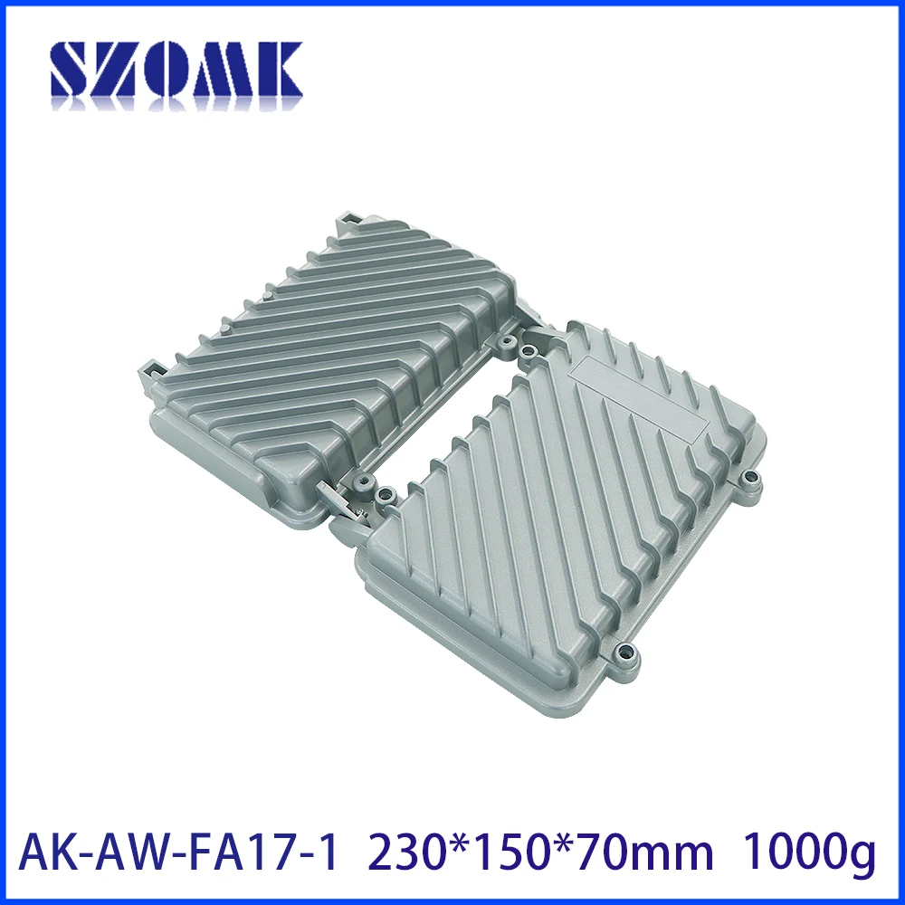 230x150x70mm Waterproof Ip65 Distribution Box Die Cast Heat Sink Aluminum Outdoor Telecom Electrical Enclosure