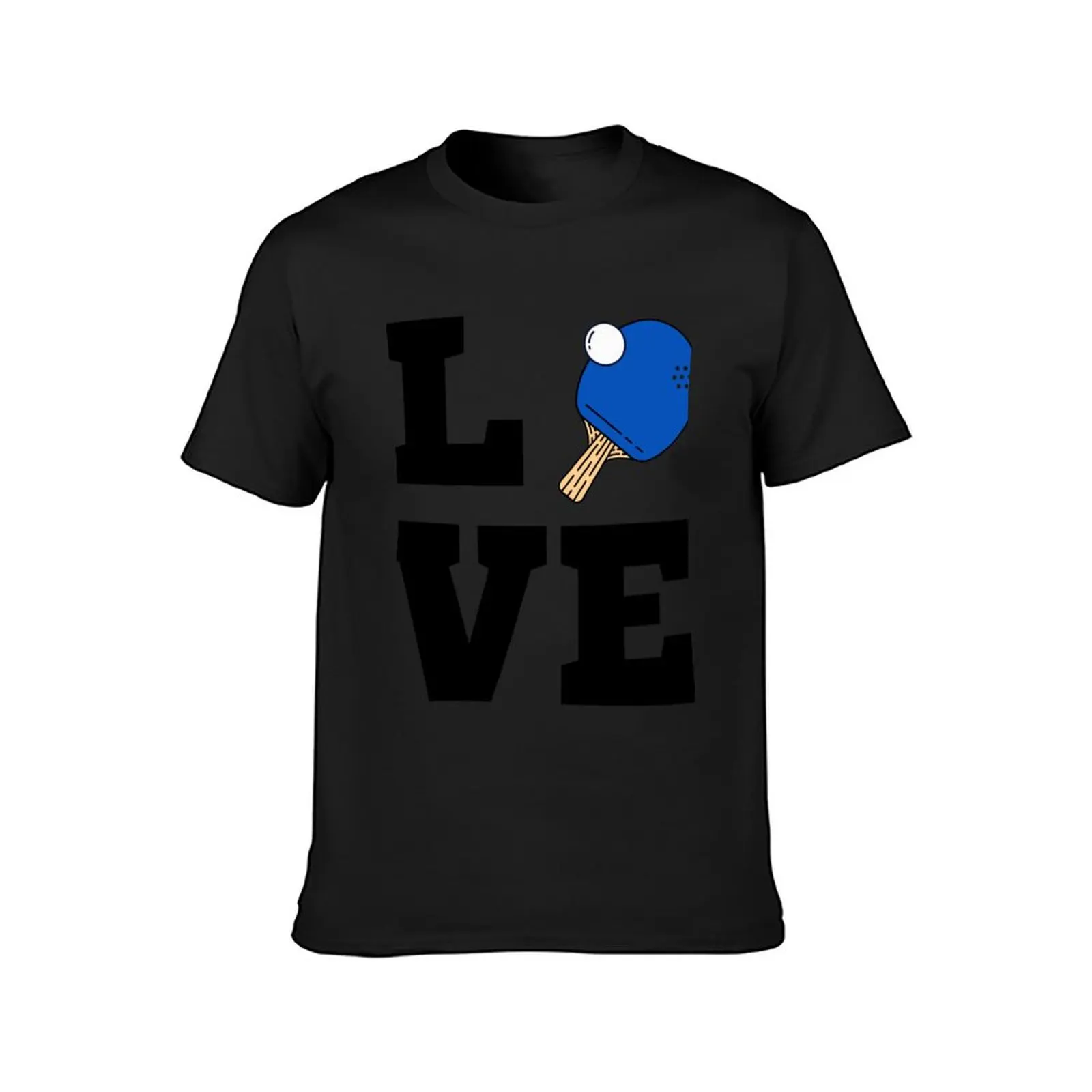 I Love Ping Pong Blue - Pingpong Table Tennis Player Athlete Sports Lover T-Shirt summer clothes mens graphic t-shirts anime