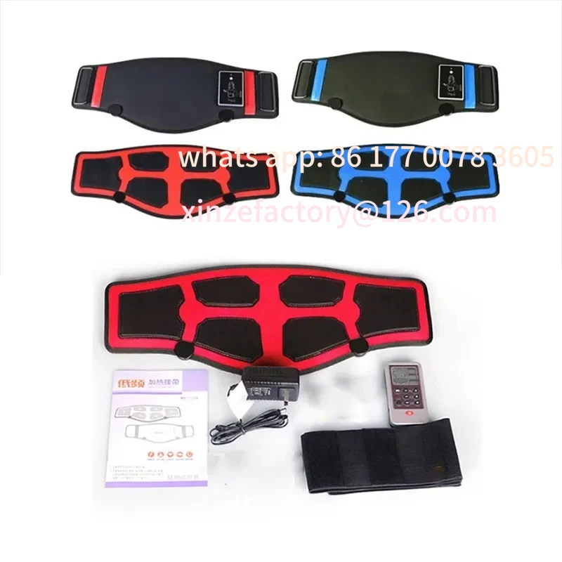 

Customizable Hot moxibustion lumbar massage Belt heating fat reduction Wireless charging style physiotherapy household