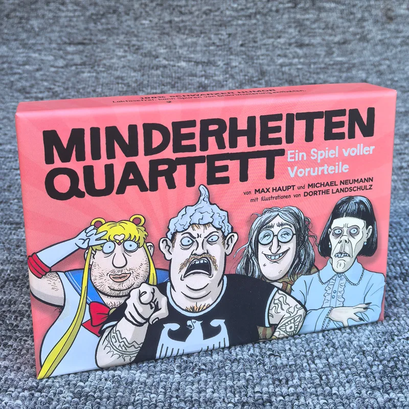 German Version,Quick Stop,Oh Happy Games,The Liar,Can you unmask him?Bluffing,Creativity,Word Games and Suspicion!Board Family