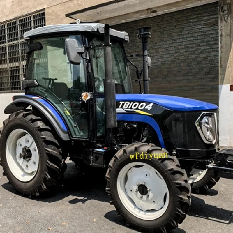 Traktor الزراعية للجرار الزراعي ، محرك ديزل Trator ، الصين ، 90 حصان ، 4x4