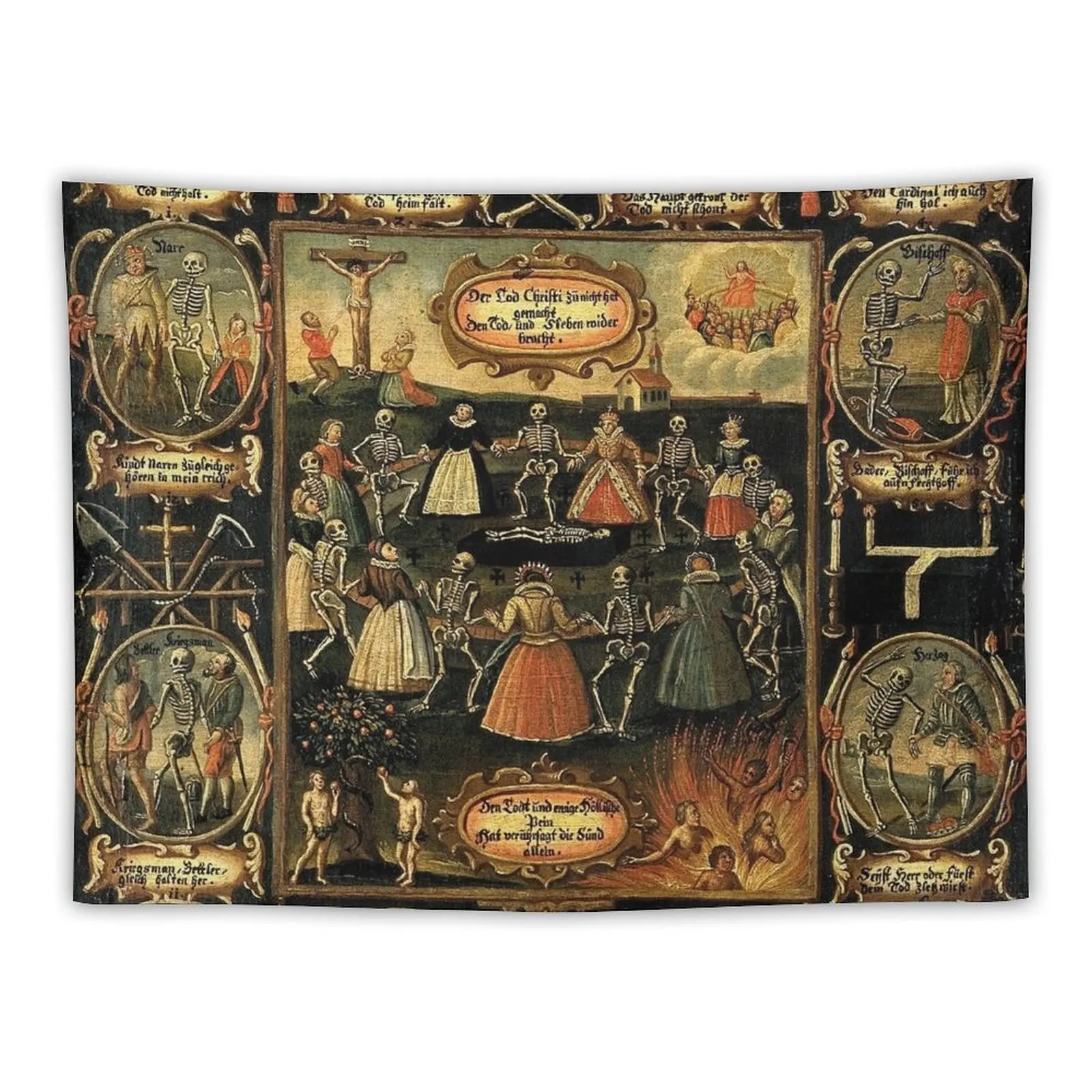 

Danse Macabre Tapestry Anime Decor Decoration Pictures Room Wall Tapestry