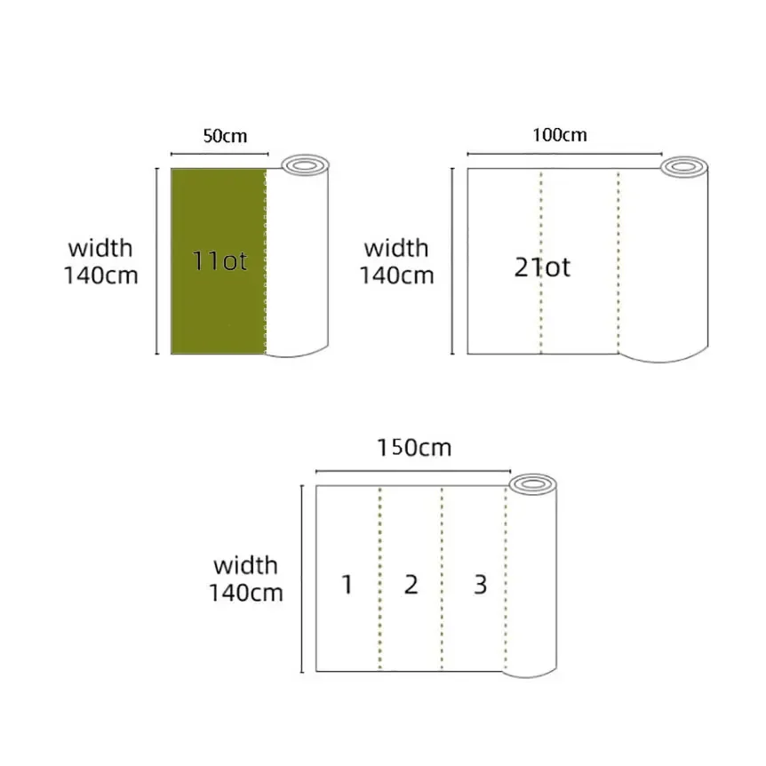 BEAST KINGOM co-branded cartoon 140x50CM fabric cartoon patchwork children's home textile sewing doll skirt curtain girl skirt 1 - view 4