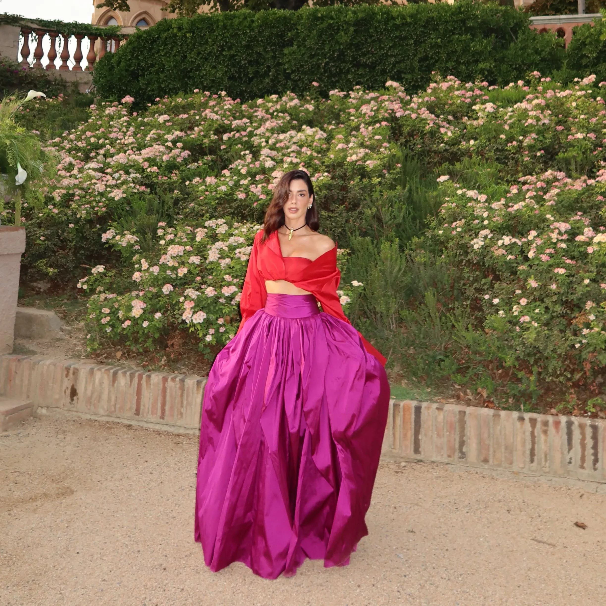 Luxury Satin High Waist A-line Maxi Skirt for Women Floor Length Tulle Pleated Ball Gown Skirt Chic Party Elegant Ladies Skirts