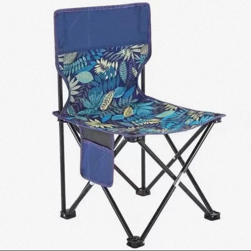 Outdoor Folding Chair Ultra Light Portable Camping Pony Fishing Bench Chairs Art Student Backrest Sketch Stool Comfortable