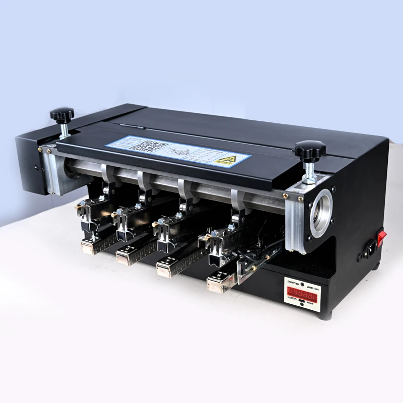 Office Electric Metal Single/Dual/Triple/Quad Heads Heavy Duty 200/min Box Paper Carton Making Packaging Box Stapler