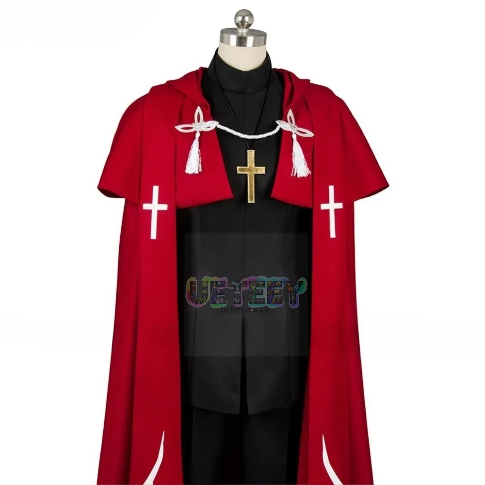 UETEEY أنيمي مصير أبوكريفا فا حاكم أماكوسا شيرو الزي تأثيري حلي حجم مخصص #4