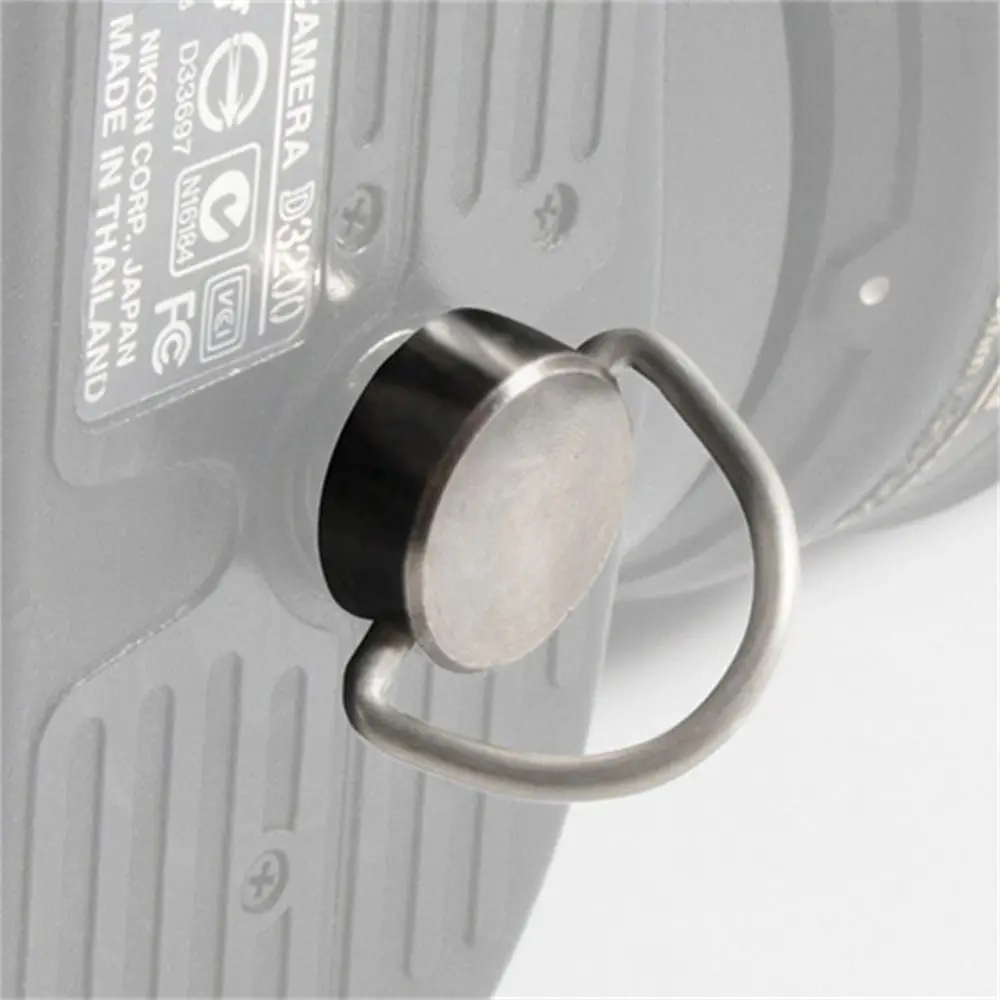 Photography Tripod Quick Release For DSLR Fixed Adapter Silver 1/4 Inch Screw D-Ring Screw Tripod Screw Camera Screw