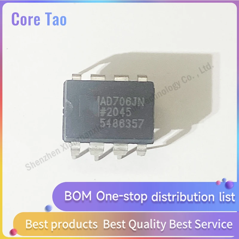 

1PCS/LOT AD706JNZ AD706JN AD706 DIP8 Bipolar operational amplifiers in stock