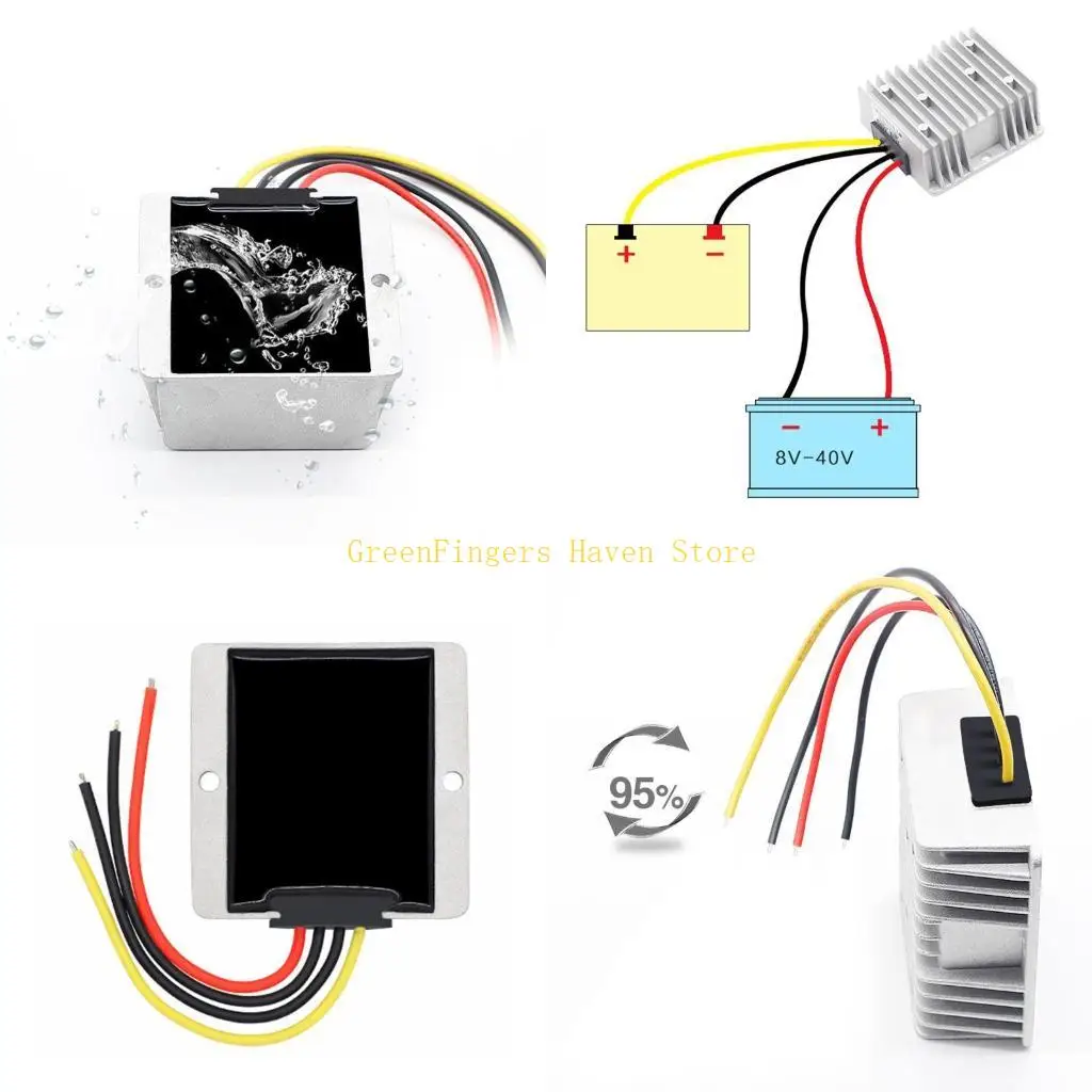 F68D DC8-40V To 12V Adjustable Regulator Step Down Module Stabilizer