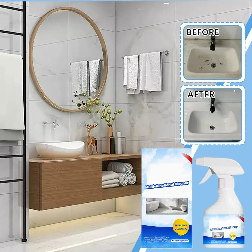 Multi Functional Dirt Cleaner For Kitchen Bathroom Household Professional Daily Surface Stains Cleaning Agent Household Goods