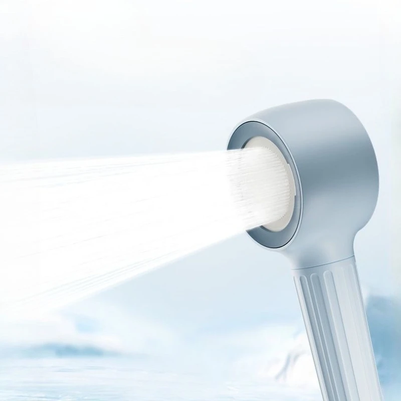 Reversible Easy-Clean Shower Head - Limescale-Resistant High-Pressure Skin-Friendly with Fine Dense Flow